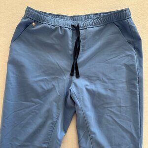 Figs Women's Jogger Scrub Pants Blue Medical SZXL Workwear